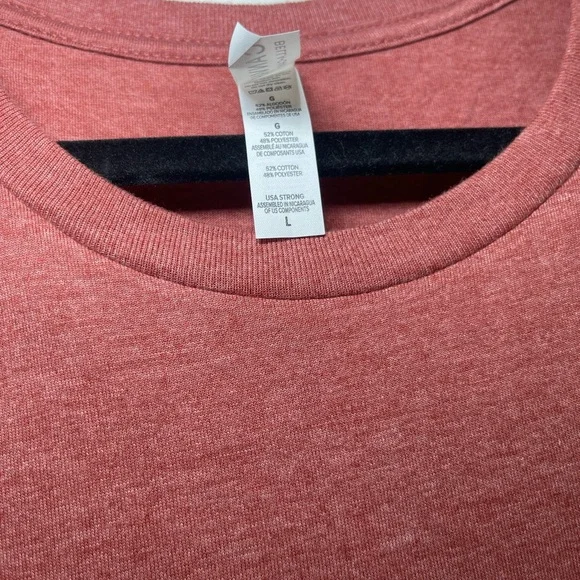 Bella + Canvas Rust Red Women’s Graphic T-Shirt - Picture 6 of 7